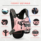 USA Patent Running Hydration Vest Backpack (Pink / Standard)