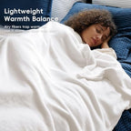 Fleece Blanket King 108"x90" (White / King(108" X 90"))
