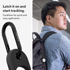 Caseology by Spigen for AirTag Keychain Case (Matte Black)