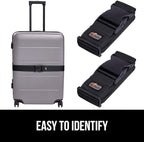GORILLA GRIP Heavy Duty 8 Pack Adjustable Luggage Straps - Image 4