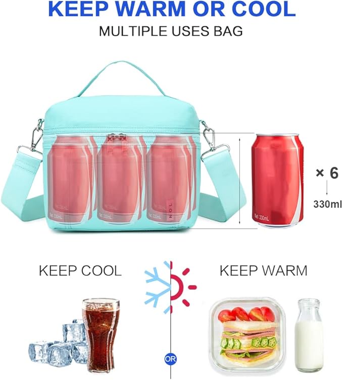 NOL Natural Organic Lifestyle Insulated Lunch Bags - Image 4
