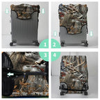 Luggage Cover Plus (Camo Deer Flag / L)