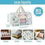 Moving Bags Christmas Storage Bags (Pastel Forest / 6 Pack)