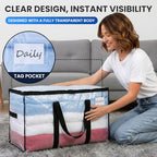 10 Pack Clear Extra Large Moving Bags (Clear / 10 Large)