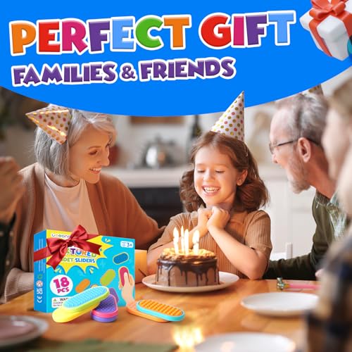 Sensory Fidget Magnet Toys for Kids (18pcs)