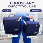 Extra Large 11.8”x11.8”x4” (XXL Navy Blue)