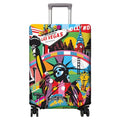 Travel Luggage Cover Suitcase Protector Fits 18 (B-3 / XL(29-32in))