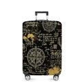 Magical Night Map Luggage Cover (#136 / S(fits 20-22inch suitcase))