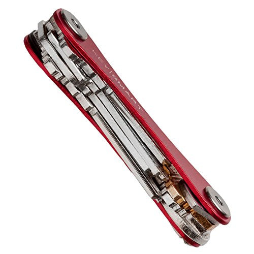 KEYSMART Key Holder for Keychain (8 Keys / Black 1st Gen)