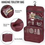 8 Set Packing Cubes for Travel Essentials (11 Wine Red)
