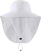 Home Prefer Outdoor UPF50+ Sun Hat Wide Brim Mesh Fishing Hat - Image 2