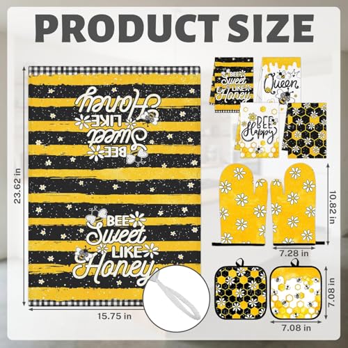 Summer Bee Kitchen Decor Set (Summer Bee)