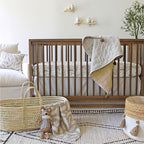 100% Cotton Sateen Fitted Baby Sheets (Woodland)
