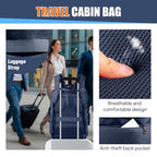 55L Travel Backpack (Blue / 18.4 inch (22"x14"x10"))