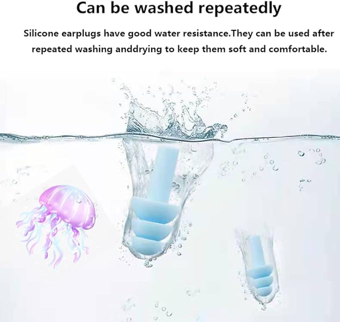 Earplugs for Sleeping Noise Cancelling, Reusable Ear Plugs– Super Soft - Image 4