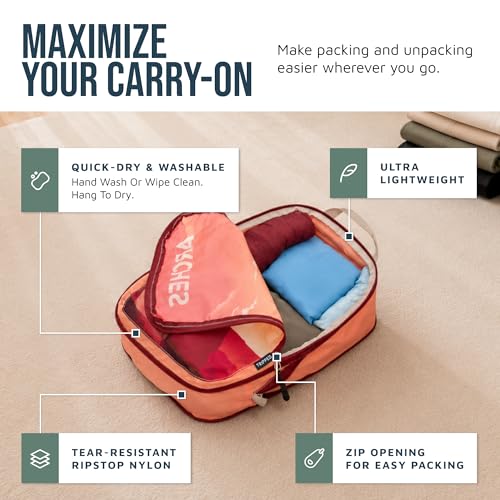Compression Packing Cubes for Carry (6 Piece / National Park)