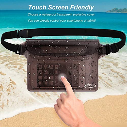 Waterproof Fanny Pack (Gray + Black)