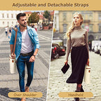 2 Bottle Insulated Wine Tote Carrier Bag (Beige / 2 Bottle-without front pocket)