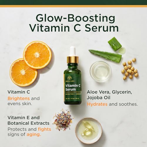 Vitamin C Serum for Face (1 Fl Oz (Pack of 2))