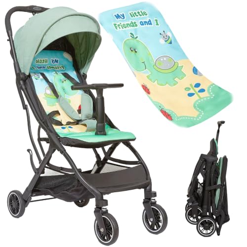 Ultra Compact Travel Stroller (Green)