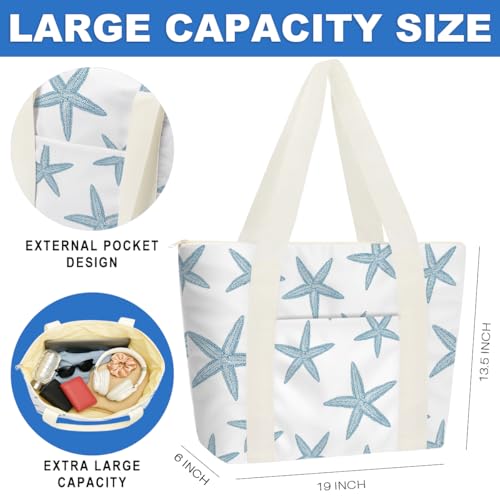Beach Bags Wet Bag for Swimsuit (Starfish)