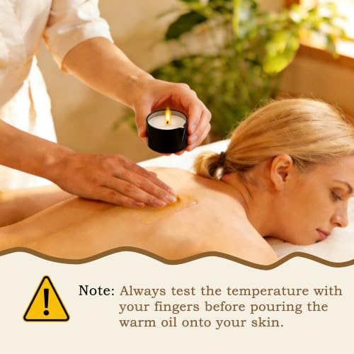 6 Pack Low Temperature Massage Oil Candle Set
