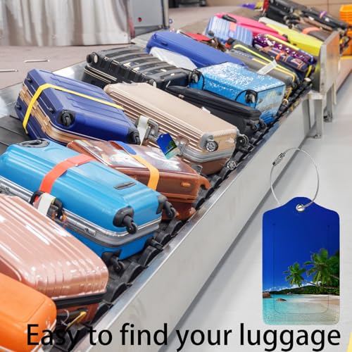 Summer Sea Wind Luggage Tags for Suitcases (Summer Sea Wind)