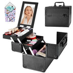 Makeup Train Case (Black)