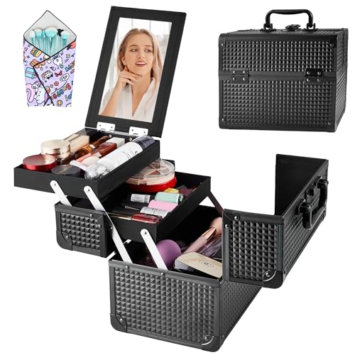 Makeup Train Case (Black)
