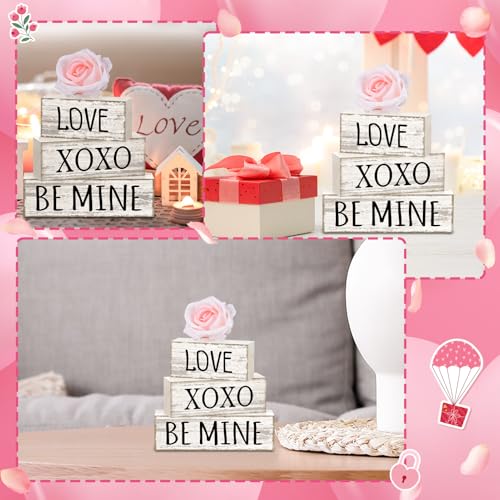 Tiered Tray Decor Set (White Rose)