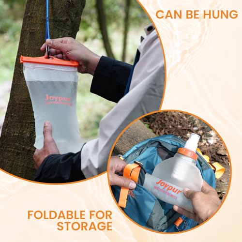 Gravity Water Filter Camping (Orange)