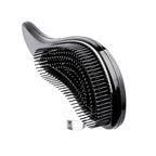 ARABESKS Detangling Brush for Adults & Kids Hair - Detangler Brush for Wavy, Curly, Straight, Wet or Dry Hair - Black