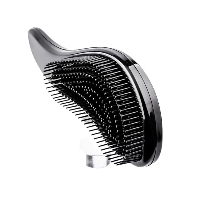 ARABESKS Detangling Brush for Adults & Kids Hair - Detangler Brush for Wavy, Curly, Straight, Wet or Dry Hair - Black