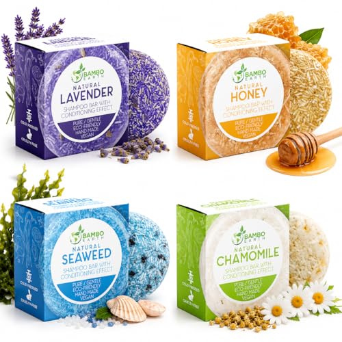 Shampoo Bars with Conditioning Effect