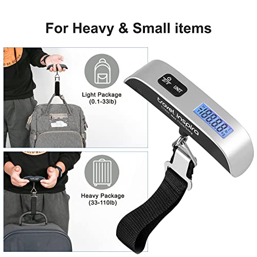 Luggage Scale (Silver 2PC)