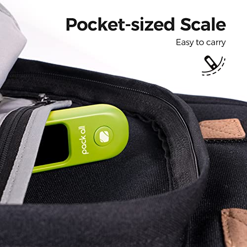 Digital Luggage Scale for Travel (Apple Green)
