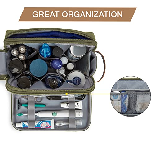 Toiletry Bag for Men (Green / Large)