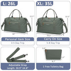 Women Travel Duffle Bags (Army Green / X-Large)