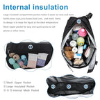 Insulated Side Sling Stroller Saddle Bag Organizer