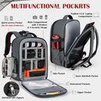 Camera Backpack (Grey)