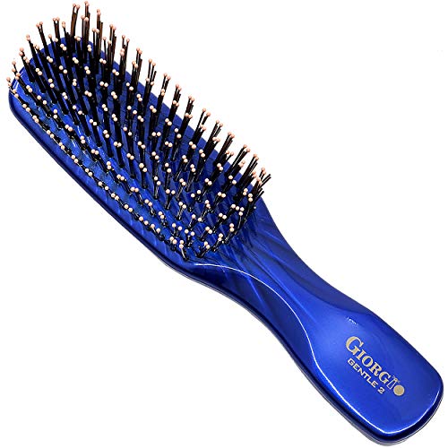 Hair Brush for Men and Women (Small / Blue)