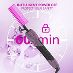 500 hot Comb Electric for Wigs (Purple)