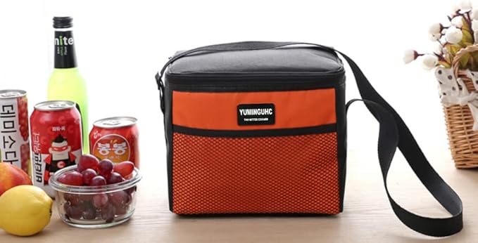 6 Can/5L Lunch Bag for Women Men Portable Lunch Box Small Cooler Bag Soft - Image 8