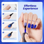 beetles Royal Blue Gel Nail Polish (Creme Blue | Sapphire Love)