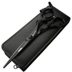 Purple Professional Hairdressing Scissors Hairdresser Hairstylist Cutting Hair & Thinning Hairdressing Scissor (6-inch Flat Shear-a)