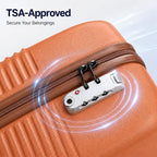Luggage Sets 5 Piece (Tangerine / 5 Piece Sets (20/24/28/Db/Tb))