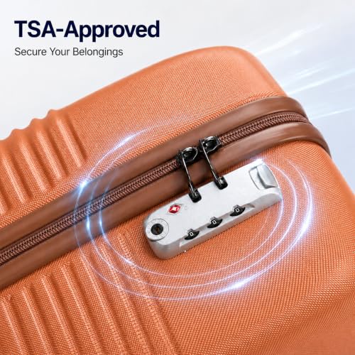 Luggage Sets 5 Piece (Tangerine / 5 Piece Sets (20/24/28/Db/Tb))