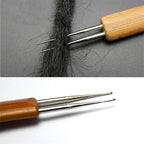Knitting Tools Wig Dreadlocks Styling Tools Appliances Brown (0.5mm,Brown Two Heads)