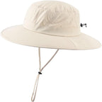Home Prefer UPF 50+ Sun Hats for Men Women Foldable Wide Brim Fishing Hat Quick by HomePreferHatsCaps