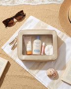 Clear Makeup Bags (C-Gold)